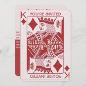 Invitation Fun Game Night Party (Devant / Derrière)