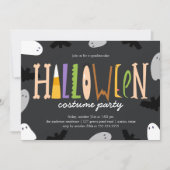 Invitation Fun Halloween Costume Party (Devant)