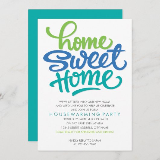 Invitation Fun House (Devant / Derrière)