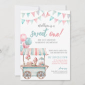 Invitation Fun Ice Cream Été 1er anniversaire fête (Devant)