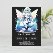 Invitation Fun Imaginaire Fairy Anniversaire (Debout devant)