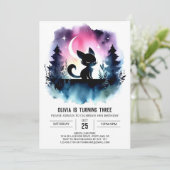 Invitation Fun Kids Chat Anniversaire (Debout devant)