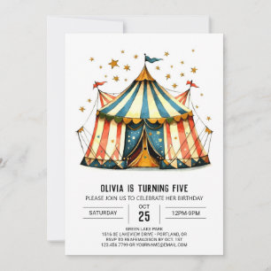 Invitation Fun Kids Digital Circus Anniversaire