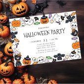 Invitation Fun Kids Halloween