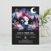 Invitation Fun Kitten Chat Anniversaire (Debout devant)