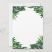 Invitation Fun Noël Tropical en Juillet Beach Party (Dos)