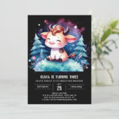 Invitation Fun Online Vache Anniversaire (Debout devant)