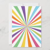 Invitation Fun Ouais Baby Retro Baby shower (Dos)