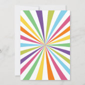 Invitation Fun Ouais Baby Retro Baby shower (Dos)