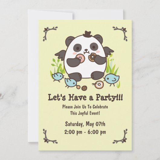 Invitation FUN Party ! (Devant)