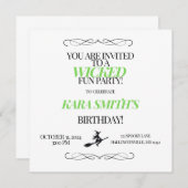 Invitation Fun Party (Devant / Derrière)