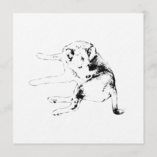 Invitation Fun Puppy (Devant)