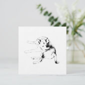 Invitation Fun Puppy (Debout devant)