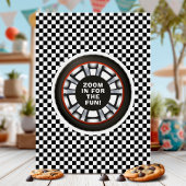 Invitation Fun Racing Car Anniversaire