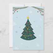 Invitation Fun Reindee Noël (Dos)