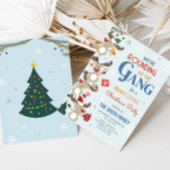 Invitation Fun Reindee Noël