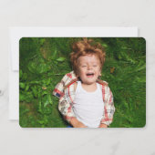 Invitation Fun Retro Jellybeans Pop Photo Anniversaire de enf (Dos)