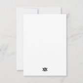 Invitation Fun & Simple Pen Sketch Classe de 2016 (Dos)