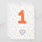 Invitation Fun to Be One, Colorful Balloon 1st Birthday (Dos)