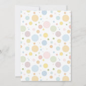 Invitation Fun to be One! Colorful Spots 1st Birthday (Dos)