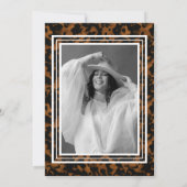 Invitation Fun Tortoise Shell Birthday Forty and Fabulous (Dos)