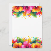 Invitation Fun Tropical Aloha Graduation Pool Party (Dos)