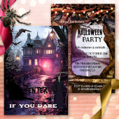 Invitation Fun Whimsical Scary Halloween Party