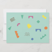 Invitation Fun Winter Wonderland Anniversaires de enfants Inv (Dos)