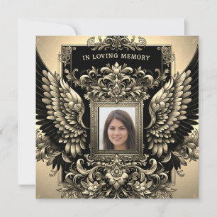 Invitation Funérailles / Célébration de la vie Avis Invitatio