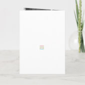 Invitation Funérailles Photo Blue Eucalyptus Célébration De L (Dos)