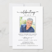 Invitation Funeral Celebration of Life Photo Memorial (Devant)
