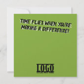 Invitation Funky cool employee anniversary recognition card (Dos)