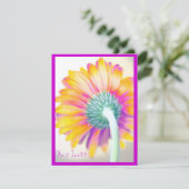 Invitation Funky Gerbera (Debout devant)