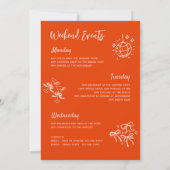 Invitation Funky Hand Drabble Retro Bachelorette Party (Dos)