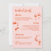 Invitation Funky Hand Drabble Retro Bachelorette Party (Dos)