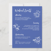 Invitation Funky Hand Drabble Retro Bachelorette Party (Dos)