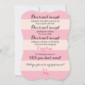 Invitation Funky Will You Be My Bridesmaid Rose and Blush (Devant)
