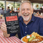 Invitation FUNNY Adios, Paycheck Papa Retraite Party<br><div class="desc">Donnez à votre patron/employé/ami/membre de la famille un grand et drôle de départ avec ces "Adios,  Paycheck !" Invitations du parti Retraite Bash. Typographie noir et blanc tendance. Super invitation de la fête de retraite pour papa.</div>