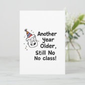 Invitation Funny Birthday Card (Debout devant)