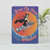 Invitation Funny Bunco Halloween (Debout devant)