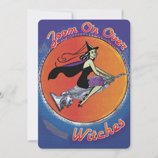 Invitation Funny Bunco Halloween (Devant)