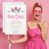 Invitation Funny Bunco Queen Game Party