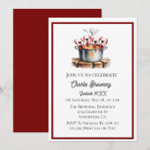 Invitation Funny Cajun Graduation Party (Devant / Derrière)