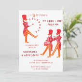 Invitation Funny Casse-noisette orange-rouge  (Debout devant)