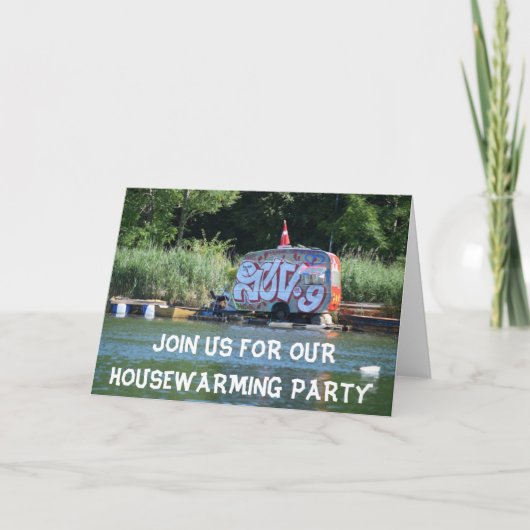 Invitation Funny Change of Address Print (Devant)