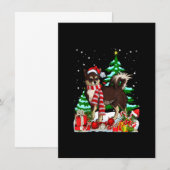 Invitation Funny Chihuahua Dog Christmas Xmas Cute (Devant / Derrière)