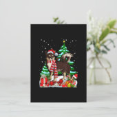 Invitation Funny Chihuahua Dog Christmas Xmas Cute (Debout devant)