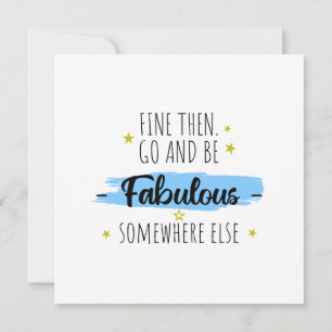 Invitation Funny Collègue Leaving, Go Away for Coworker