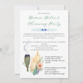 Invitation Funny Divorce CleansParty Spa & Detox thème (Devant)
