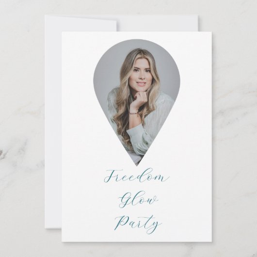 Invitation Funny Divorce CleansParty Spa & Detox thème (Dos)